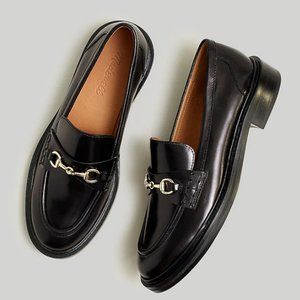 NWT Madewell The Vernon Bit Hardware Loafer in Leather
